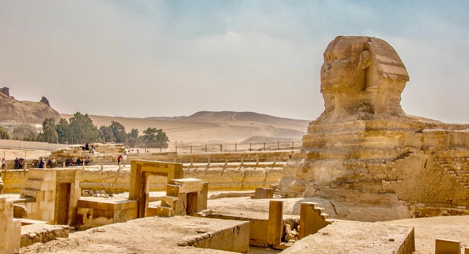 De Sphinx bij Caïro De Sphinx bij Caïro